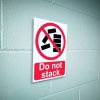 Do not stack sign