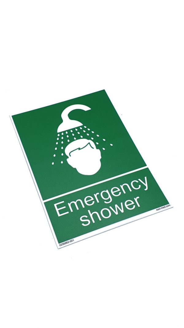 Emergency Shower Sign