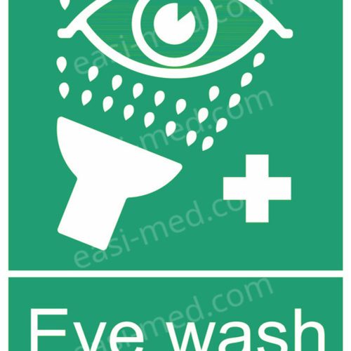 Eye Wash Sign