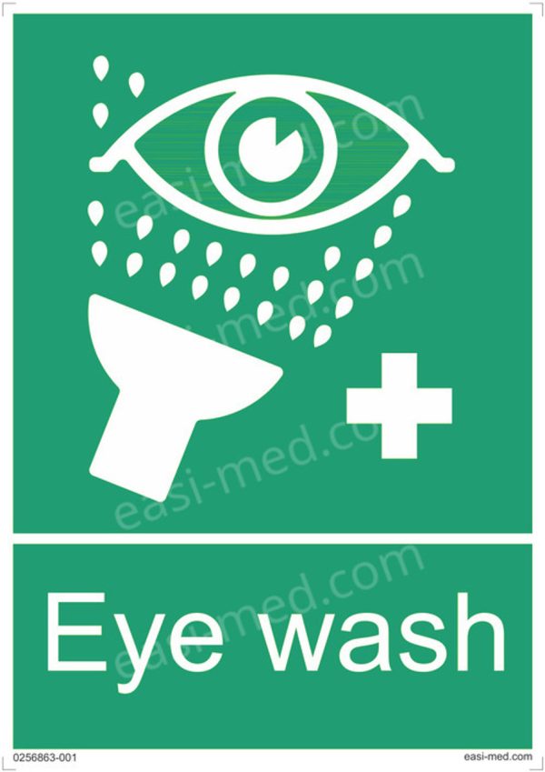 Eye Wash Sign
