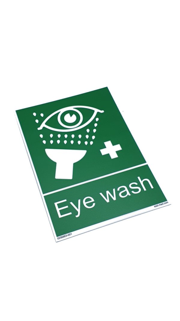 Eye Wash Sign