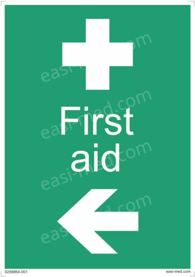 First Aid Left Sign