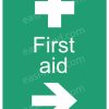 First Aid Right Sign