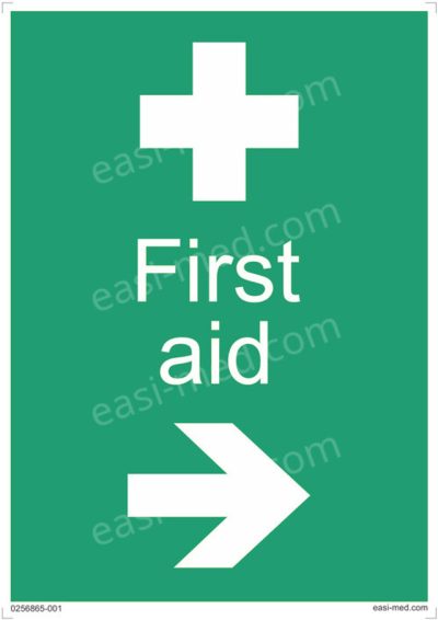 First Aid Right Sign