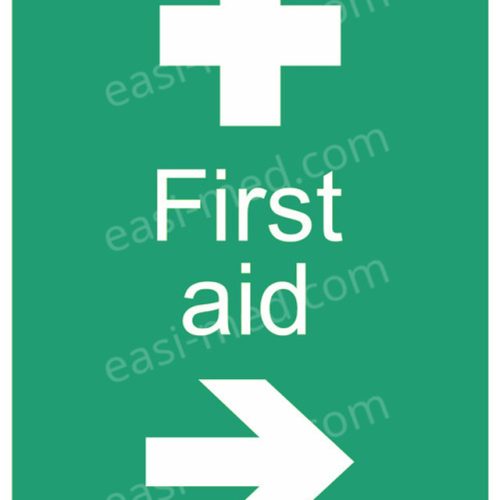 First Aid Right Sign