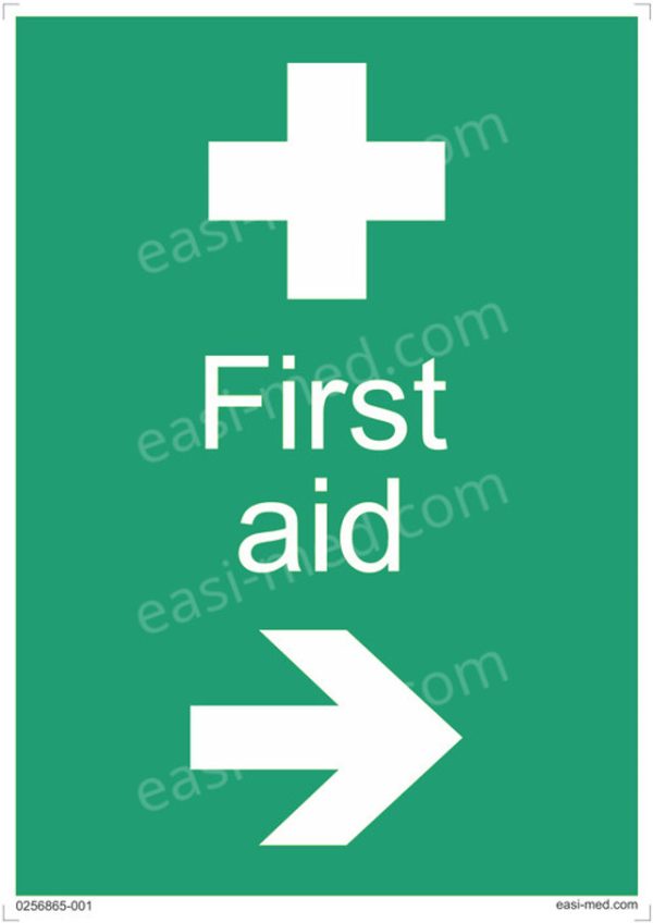 First Aid Right Sign