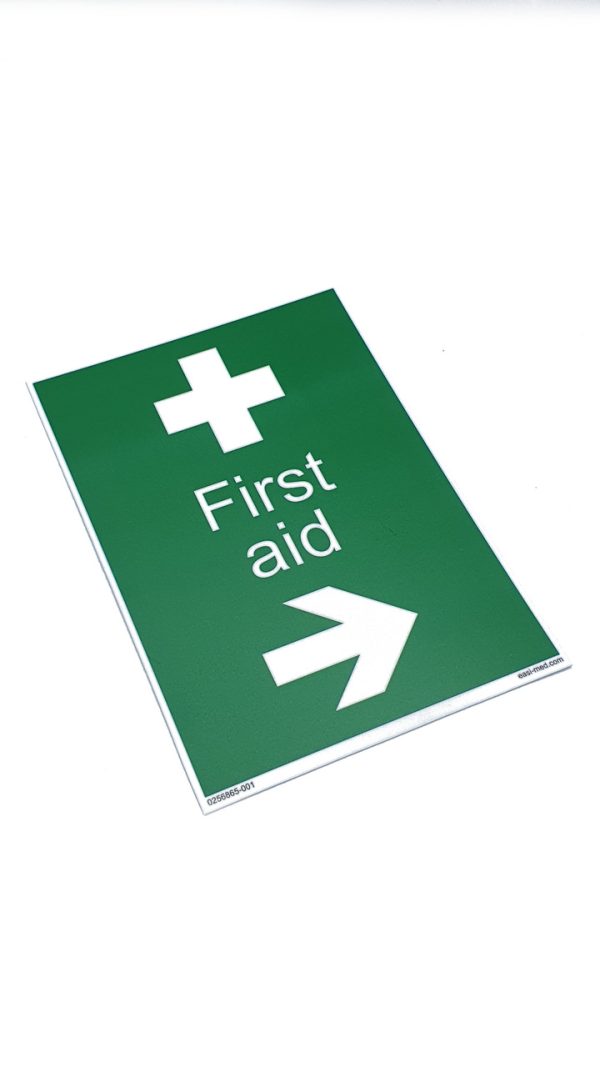 First Aid Right Sign