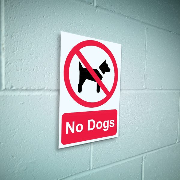 No dogs sign
