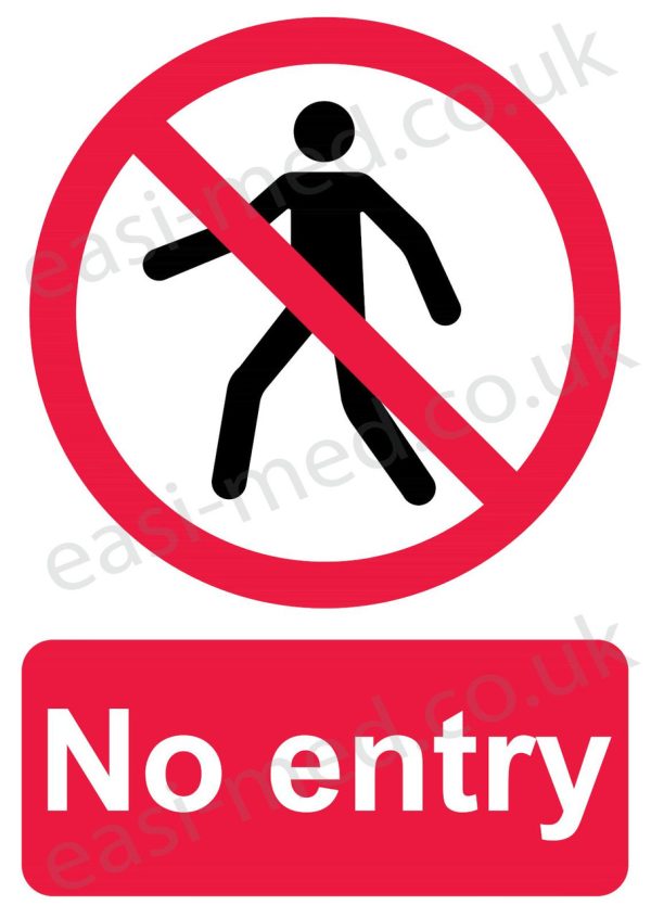No entry sign