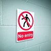 No entry sign