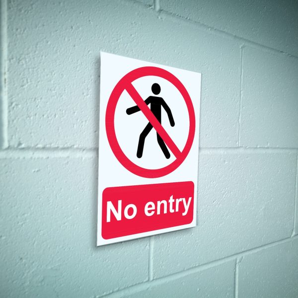 No entry sign