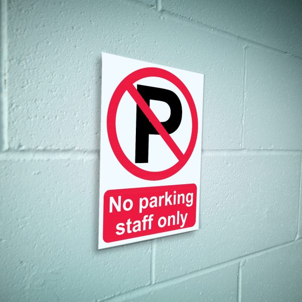 No parking residents only sign