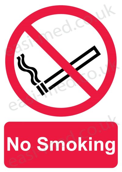 No smoking sign