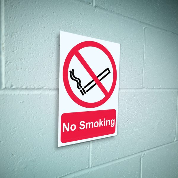 No smoking sign