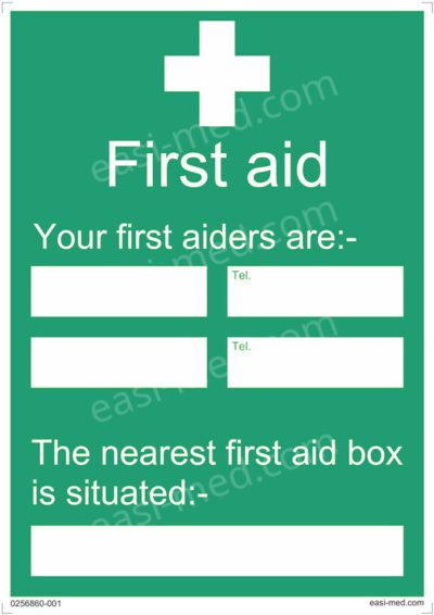 Your First Aiders Are Sign
