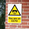 You Are on CCTV Dome Camera Sign – A5, A4, A3 | Vinyl Sticker & Rigid PVC – Easi-Signs