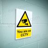 You Are on CCTV Bullet Camera Sign – A5, A4, A3 | Vinyl Sticker & Rigid PVC – Easi-Signs