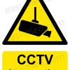 CCTV in Operation Ceiling Mount Camera Sign – A5, A4, A3 | Vinyl Sticker & Rigid PVC – Easi-Signs