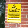 24 Hour CCTV in Operation Bullet Camera GDPR Compliance Sign – A5, A4, A3 | Easi-Signs