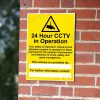 24 Hour CCTV in Operation Ceiling Mount Camera GDPR Compliance Sign – A5, A4, A3 | Easi-Signs