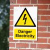 Danger Electricity Safety Sign – Electrical Hazard Warning | A5, A4, A3 | Easi-Signs