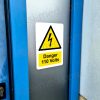 Danger 110 Volts Electrical Safety Sign | A5, A4, A3 | Easi-Signs