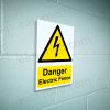 Danger Electric Fence Warning Sign | A5, A4, A3 | Easi-Signs