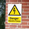 Danger Electric Fence Warning Sign | A5, A4, A3 | Easi-Signs