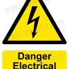Danger Electrical Panel Safety Sign | A5, A4, A3 | Electrical Hazard Warning