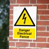 Danger Electrical Fence Sign | A5, A4, A3 | High Voltage Farm Safety Warning