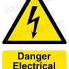 Danger Electrical Fence Sign | A5, A4, A3 | High Voltage Farm Safety Warning