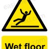 Wet Floor Warning Sign | A5, A4, A3 | Easi-Signs