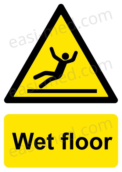 Wet Floor Warning Sign | A5, A4, A3 | Easi-Signs