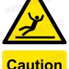 CA-SLIP-PORT-001-06-WM Caution Safety Sign - General Warning | A5, A4, A3 | Easi-Signs