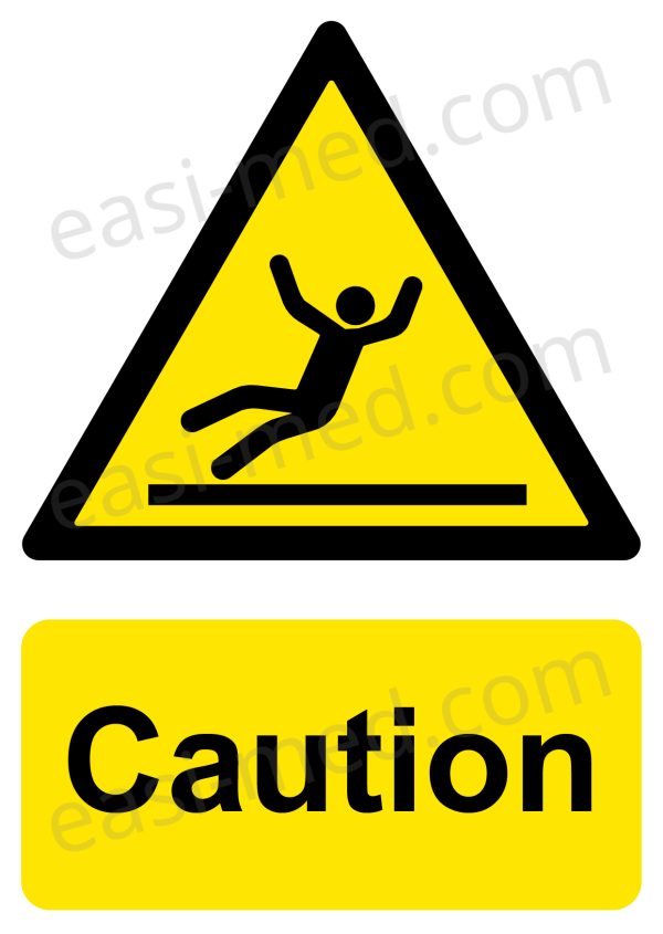 CA-SLIP-PORT-001-06-WM Caution Safety Sign - General Warning | A5, A4, A3 | Easi-Signs