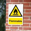 Flammable Warning Sign | A5, A4, A3 | Easi-Signs
