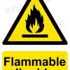 Flammable Liquids Warning Sign | A5, A4, A3 | Easi-Signs