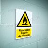 Flammable Liquids Storage Area Sign | A5, A4, A3 | Easi-Signs