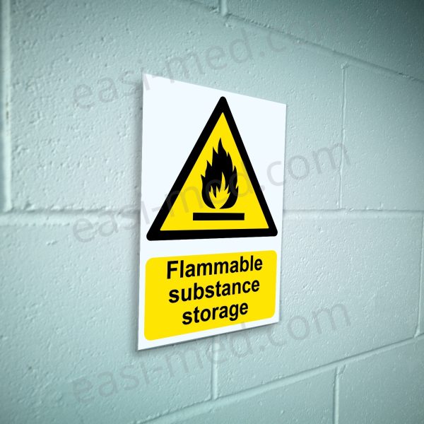 Flammable Substance Storage Sign | A5, A4, A3 | Easi-Signs