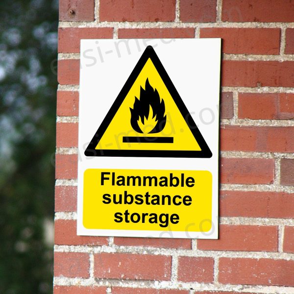 Flammable Substance Storage Sign | A5, A4, A3 | Easi-Signs