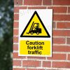 CA-FORK-PORT-001-12-BRICK-WALL-WM-1.jpg Caution Forklift Traffic Sign - Vehicle Movement Warning | A5, A4, A3 | Easi-Signs