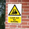 Look Out for Forklifts Sign - Pedestrian Hazard Alert | A5, A4, A3 | Easi-Signs