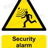 Security Alarm Active Sign - Motion Detection & Intruder Warning | A5, A4, A3 | Easi-Signs