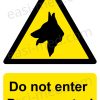 Security Patrolled Area Sign - Active Premises Monitoring Notice | A5, A4, A3 | Easi-Signs