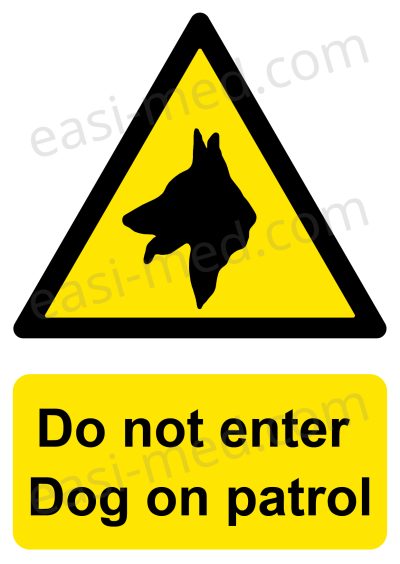 Security Patrolled Area Sign - Active Premises Monitoring Notice | A5, A4, A3 | Easi-Signs