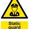 CA-GUARD-PORT-001-09-WM-1.jpg Static Guard on Duty Sign - Fixed Post Manned Security Notice | A5, A4, A3 | Easi-Signs