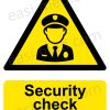 CA-GUARD-PORT-001-10-WM-1.jpg Security Check Point Sign - Mandatory Access Control Notice | A5, A4, A3 | Easi-Signs