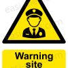 CA-GUARD-PORT-001-13-WM-1.jpg Warning Site Security Sign - General Premises Protection Notice | A5, A4, A3 | Easi-Signs