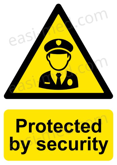 CA-GUARD-PORT-001-14-WM-1.jpg Protected by Security Sign - Total Site Protection Notice | A5, A4, A3 | Easi-Signs